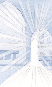 La Luce di Cristo nel Santissimo Sacramento irradia la sua luminosità nella nostra Chiesa e su tutto il mondo da Elizabeth Wang