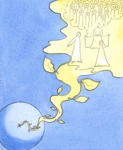 Il Figlio di Dio era disposto a scendere dal cielo, a morire tra i peccatori, per salvarci da Elizabeth Wang