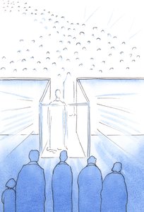 Il tabernacolo è come un corridoio verso il Cielo dove possiamo incontrare Cristo e i suoi santi e prepararci per il Cielo alla fine della vita da Elizabeth Wang