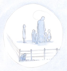 Il bambino in lacrime che rimase in un angolo non solo mancava di fiducia, ma mancava di fiducia; era egocentrico; e così è con noi, nella vita spirituale, se siamo egocentrici da Elizabeth Wang