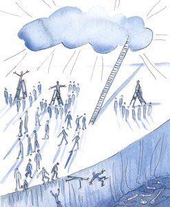 Ci sono molte persone ben intenzionate che offrono alla folla idee molto diverse su Dio da Elizabeth Wang