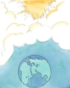 Anche se dobbiamo pregare e lavorare per aiutare i bisognosi in tutto il mondo, dobbiamo anche tenere i nostri pensieri sul Cielo, per non diventare scoraggiati, dimenticando la gloria e la gioia che attendono gli amici di Dio