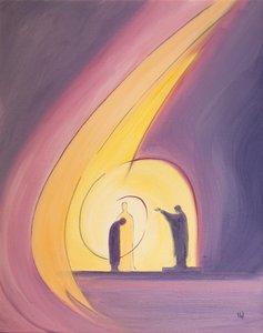 Attraverso la benedizione alla fine della Messa siamo avvolti nella vita della Santissima Trinità