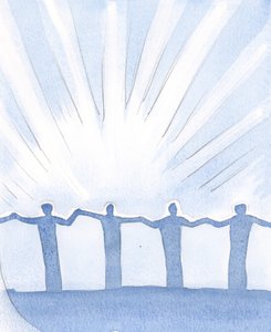 Dobbiamo solo stare qui alla Messa, chiedere, ricevere e accettare tutte le benedizioni che Cristo offre - uniti a Lui