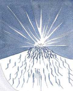 Abbiamo offerto la preghiera di Cristo, aggrappandoci a Lui alla Messa, protetti dalla Sua gloria, dipendenti dalla Sua santità.