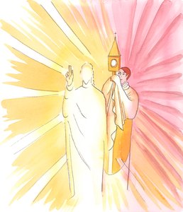 Quando un sacerdote tiene la pisside con l