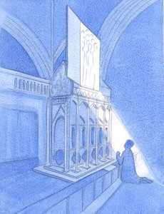 Quando onoriamo Dio e i Suoi Santi, in un santuario consacrato dalla Chiesa o da reliquie o martirio o consuetudine, i Santi 