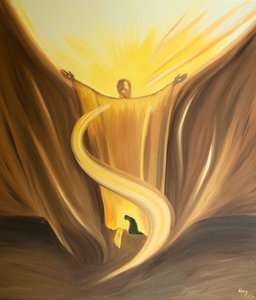 Quando incontriamo Cristo nel Santissimo Sacramento siamo sicuri che la Sua preghiera per noi raggiunge il Cielo da Elizabeth Wang