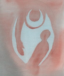 Ogni volta che ci pentiamo dei nostri peccati, Dio Padre ci abbraccia in un rapido movimento di perdono. da Elizabeth Wang