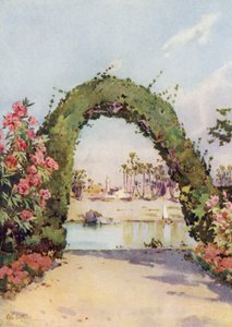Isola di Elefantina e Assuan dall