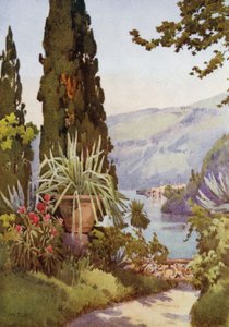 Nel giardino della Villa Arconati, Lago di Como