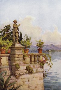 Terrazza, Isola Bella, Lago Maggiore da Ella Du Cane