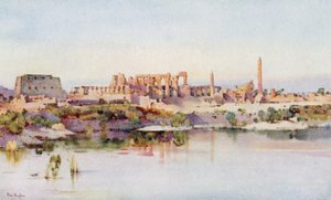 Il tempio di Karnak da Ella Du Cane