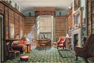 Le sale di consultazione di No.2 Rodney Street, Liverpool, c.1830