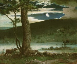 La luna di mezzanotte da Elliot Daingerfield