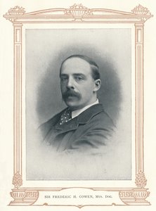 Sir Frederic H. Cowen, Mus. Doc., 1910 da Elliott and Fry