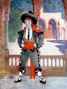 Edmund Payne in The Toreador, c1902