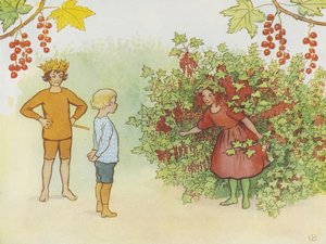 Lasse il Piccolo in giardino, 1923