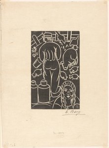 Contadino e contadina da Else Berg (signed by artist)