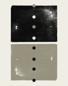 Pila di cerchi monocromatici