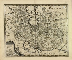Nuova e accurata mappa della Persia, con l