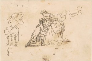 Studio per "Il Ritorno di Re Federico II da Küstrin"