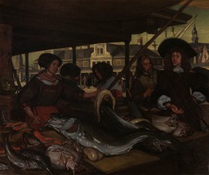 Il Nieuwe Vismarkt (Nuovo Mercato del Pesce) ad Amsterdam