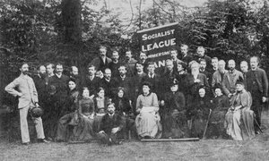 William Morris e la Lega Socialista di Hammersmith, c.1885 da Emery Walker