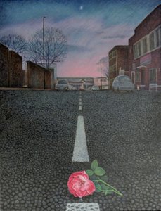 Wish upon a star ll, 2012 (olio su tela)