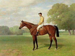 Flying Fox, vincitore del Derby del 1899, 1899 da Emil Adam