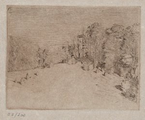 Collina del Connecticut da Emil Carlsen