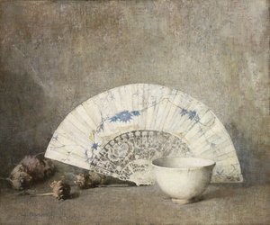 Il ventaglio, 1919 circa (olio su tela)
