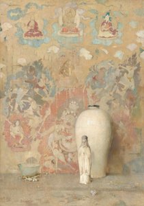Il quadro dal Tibet, c. 1920 da Emil Carlsen