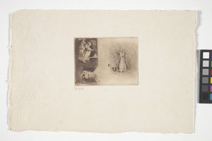 Tre studi da Emil Carlsen