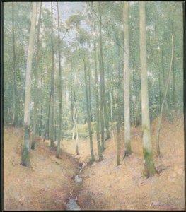 Interno del bosco da Emil Carlsen