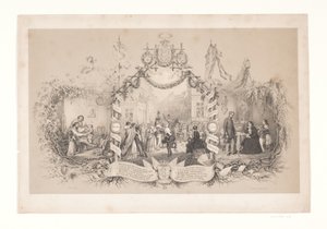 Foglio commemorativo del ritorno delle truppe dopo la guerra 1848-1850