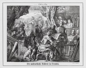 La galleria alla moda di Dresda da Emil Eugen Sachsse