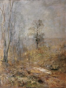 Atmosfera di marzo - Inizio primavera nel Wienerwald da Emil Jakob Schindler