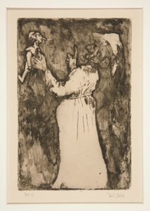 Der kleine hampelmann, tavola 7 da Phantasien da Emil Nolde