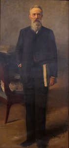 Ritratto del compositore Nikolai Rimsky-Korsakov da Emil Oskarovich Wisel