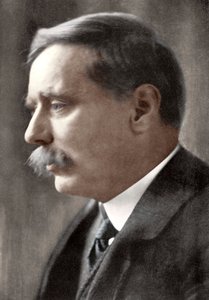 Herbert George Wells, romanziere britannico da Emil Otto Hoppe