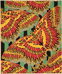 Dettaglio da Plate 19, da Papillons, pub. 1925 da Émile Allain Séguy