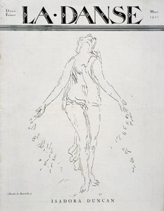 Isadora Duncan (danzatrice americana di origine irlandese) da Emile Antoine Bourdelle