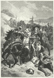 Re Carlo I alla battaglia di Naseby
