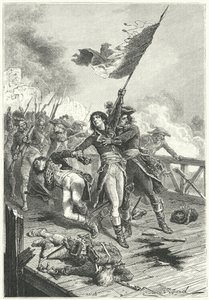 Napoleone Bonaparte sul ponte di Arcole