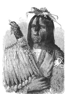 Capo degli Indiani Creek, dal sud-est degli Stati Uniti da Emile Antoine Bayard
