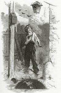 Gavroche, XIX secolo da Emile Antoine Bayard