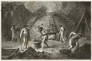 Il forno primitivo per l