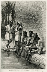 Negri e negre del Sahara, sulle rive dell