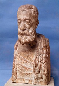 Busto dello scrittore francese Anatole France (1844-1924) Scultura di Antoine Bourdelle (1861-1929) XX secolo Parigi, Museo Bourdelle